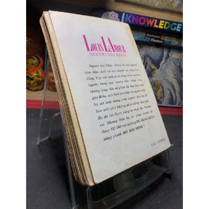 Người Chìa - Khóa mới 60% ố vàng, rách bìa nhẹ 1996 Louis L'amour HPB0906 SÁCH VĂN HỌC 162695