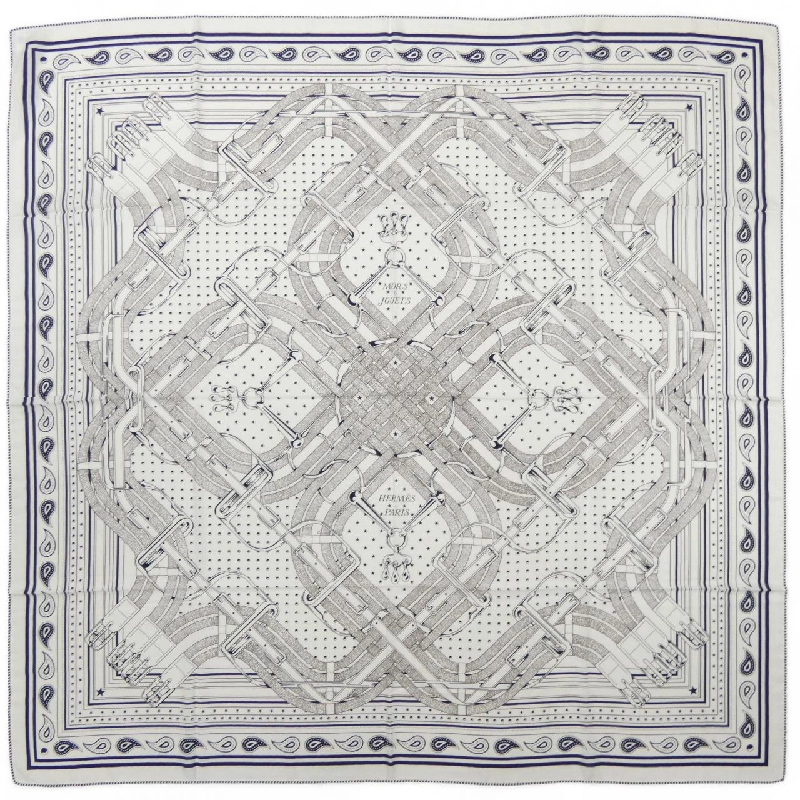 HERMES MORS A JOUETS BANDANA H244354S Khăn choàng - Hàng hiệu Chính hãng 834261