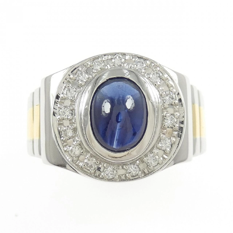 Nhẫn Sapphire PT900/K18YG 2.39CT - Hàng hiệu Chính hãng 848842