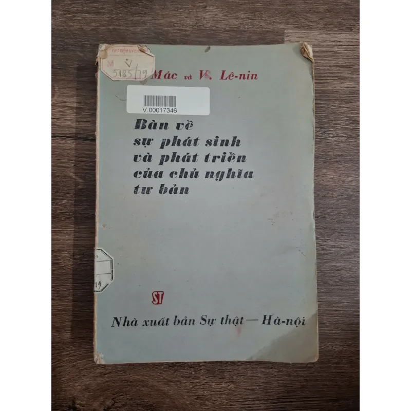 CÁC MÁC VÀ V.I. LÊ-NIN BÀN VỀ SỰ PHÁT SINH VÀ PHÁT TRIỂN CỦA CHỦ NGHĨA TƯ BẢN 726296