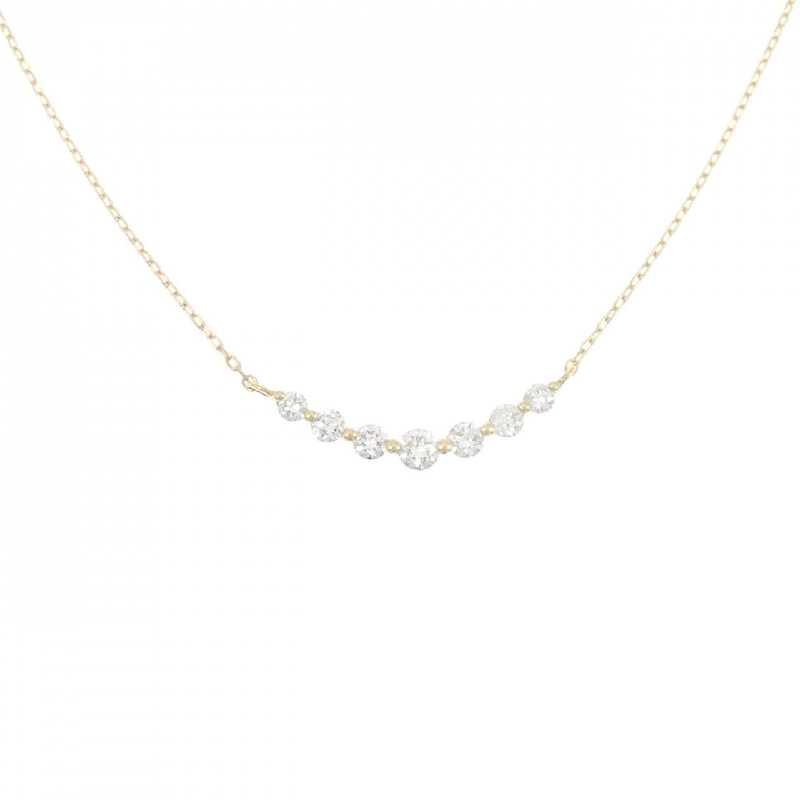 K18YG Dây chuyền kim cương 0.20CT - Hàng hiệu Chính hãng 858815