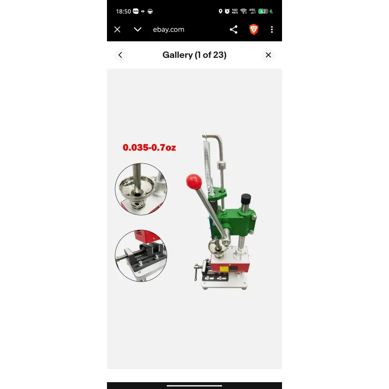 Máy ép nhựa thủ công 971645