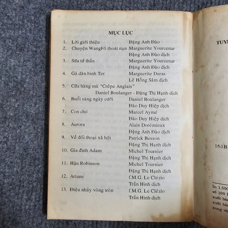 Tuyển tập truyện ngắn hiện đại Pháp 990993