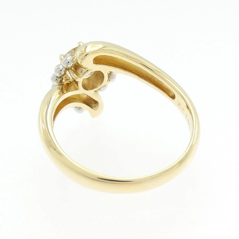 Nhẫn kim cương K18YG/PT900 0.76CT 667466