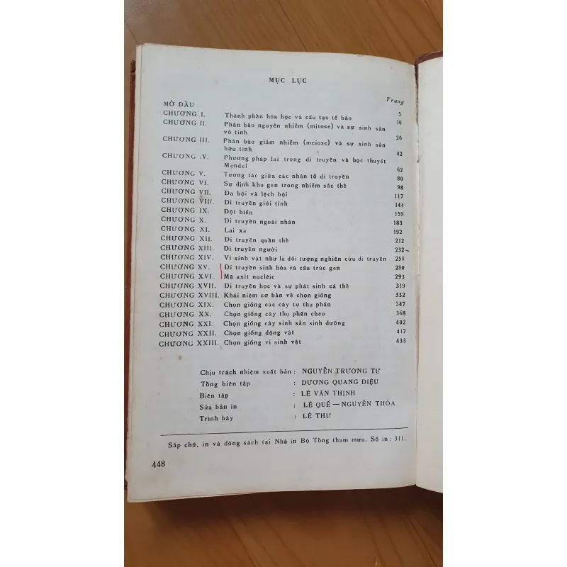 DI TRUYỀN HỌC VÀ CHỌN GIỐNG  785780