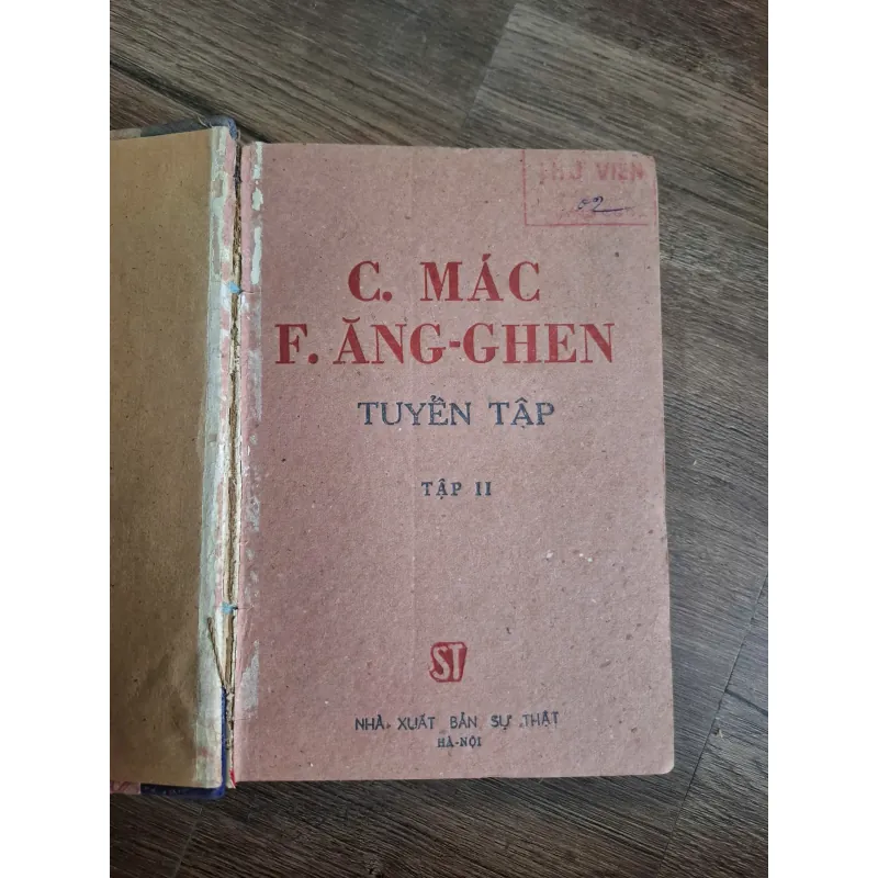 C. MÁC - F. ĂNG-GHEN TUYỂN TẬP, TẬP II - C. MÁC - F. ĂNG-GHEN 719031