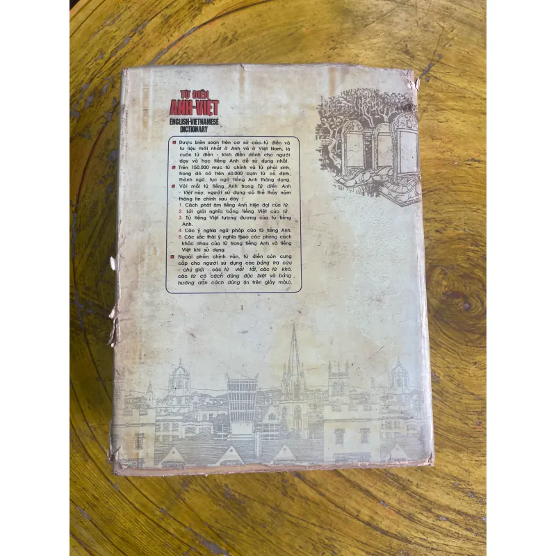 ĐẠI TỪ ĐIỂN ANH - VIỆT - ENGLISH - VIETNAMESE DICTIONARY 730608