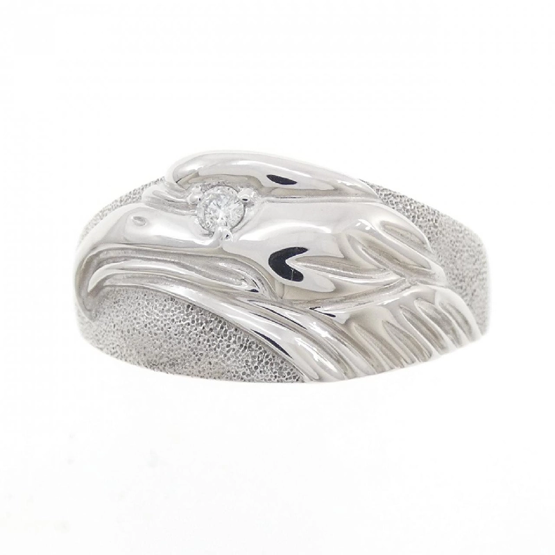 Nhẫn kim cương K10WG 0.05CT 665741