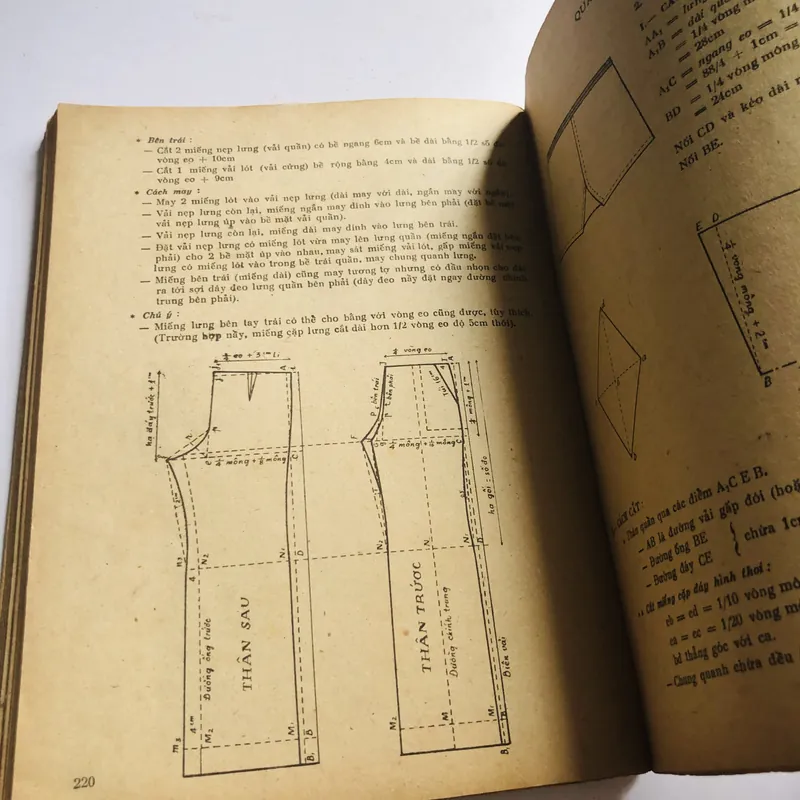 📚 KỸ THUẬT CẮT MAY – Giáo trình cắt may (Triệu Thị Chơi)  571910