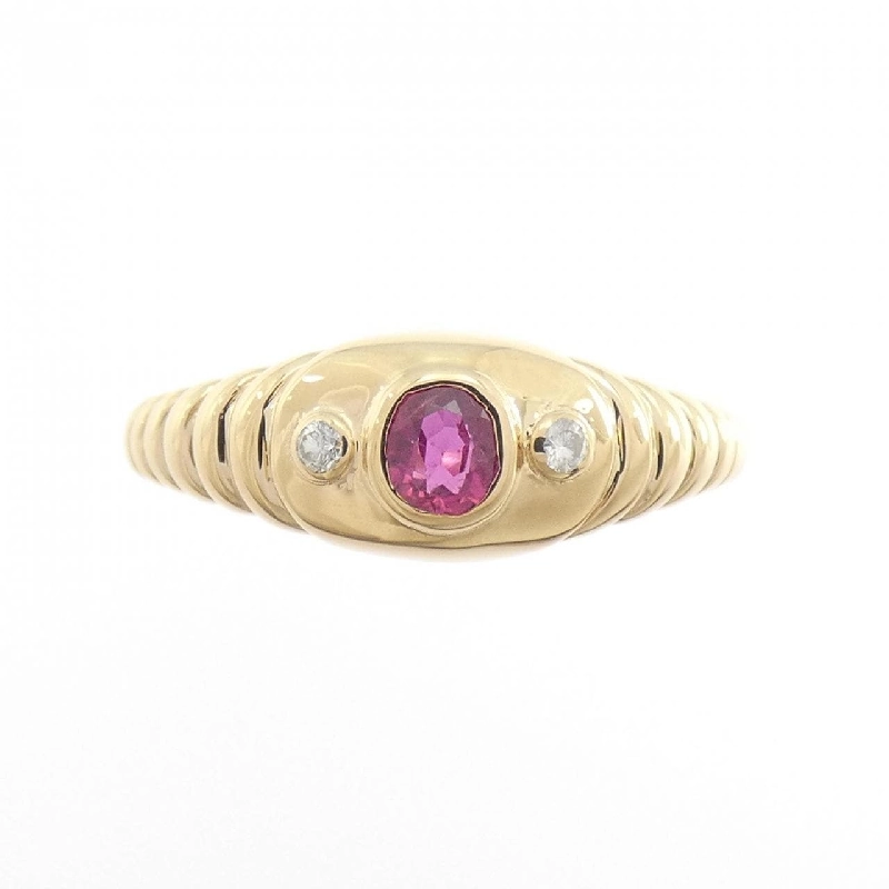 Nhẫn Ruby K18YG - Hàng hiệu Chính hãng 855113