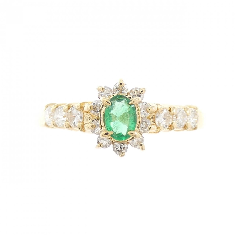 Nhẫn Emerald K18YG 0.12CT - Hàng hiệu Authentic 855690