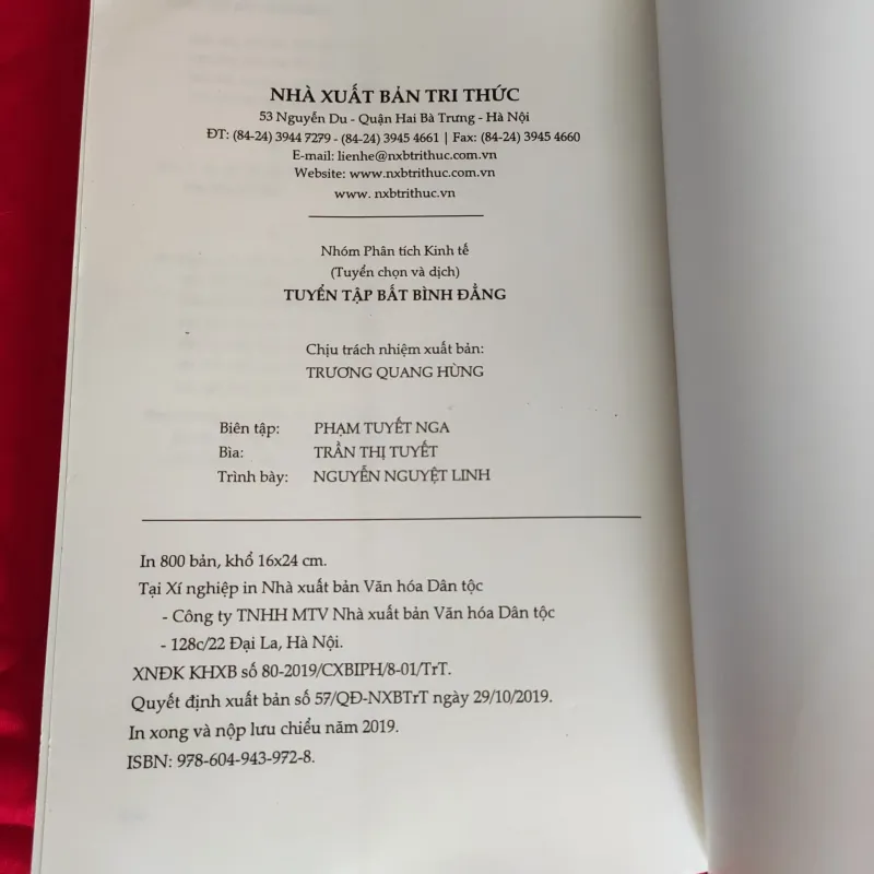 Tuyển tập bất bình đẳng  1019146