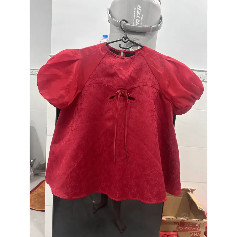 Áo Tết size 40-60kg vừa kiểu dáng baby doll 929291