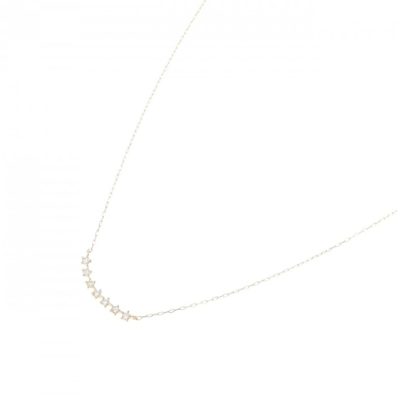 Dây chuyền kim cương K18YG 0.08CT - Hàng hiệu Chính hãng 861497