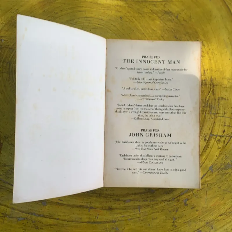 THE INNOCENT MAN- JOHN GRISHAM  1029327
