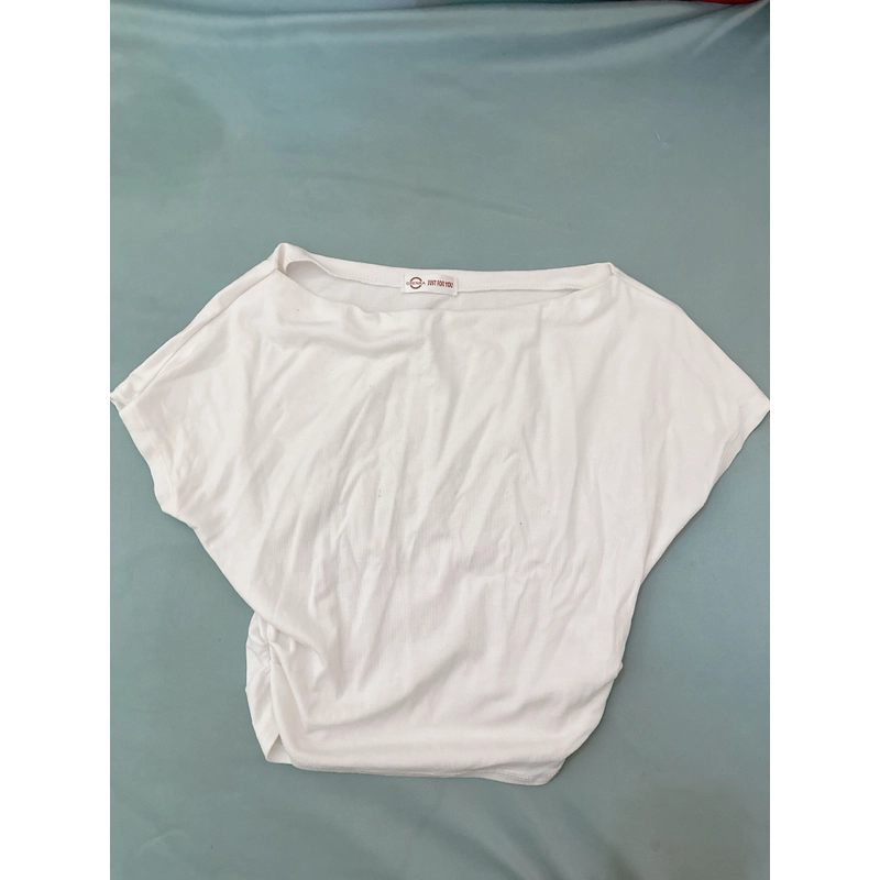 (CÓ ẢNH THẬT) Thanh lý Áo kiểu lệch vai croptop size S 505679