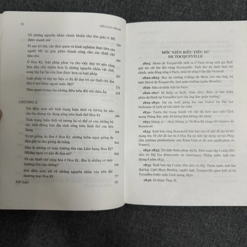 Nền dân trị Mỹ - Tocqueville (Bản in đầu) 778721