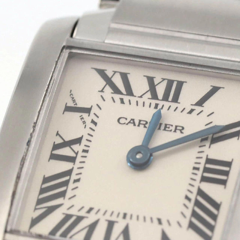 Cartier Tank Française SM W51008Q3 SS Quartz - Hàng hiệu Chính hãng 877472