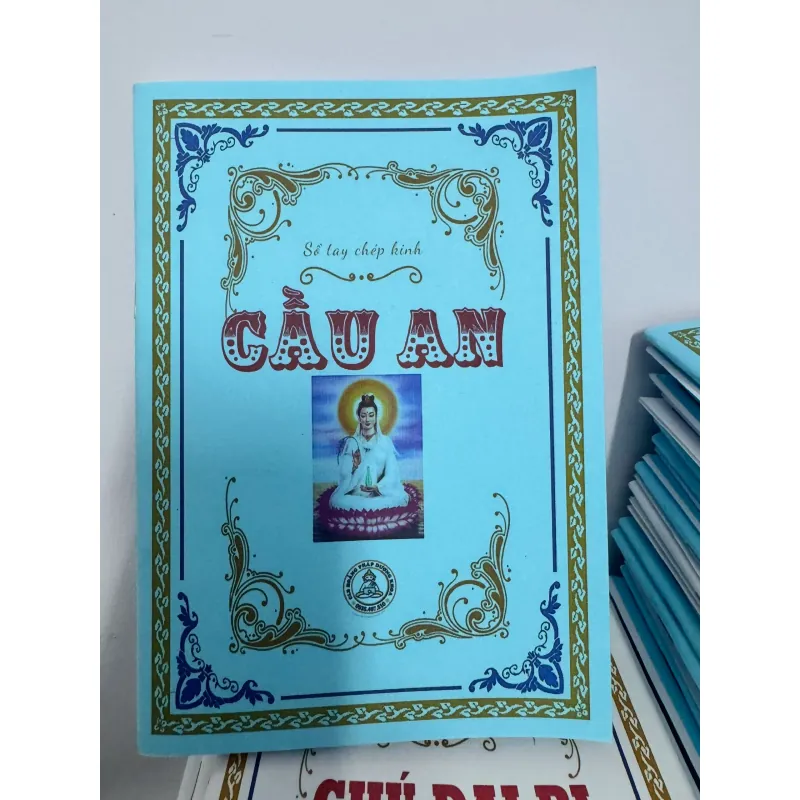 S130. VỞ CHÉP KINH CẦU AN A5 GÁY KIM 1002447