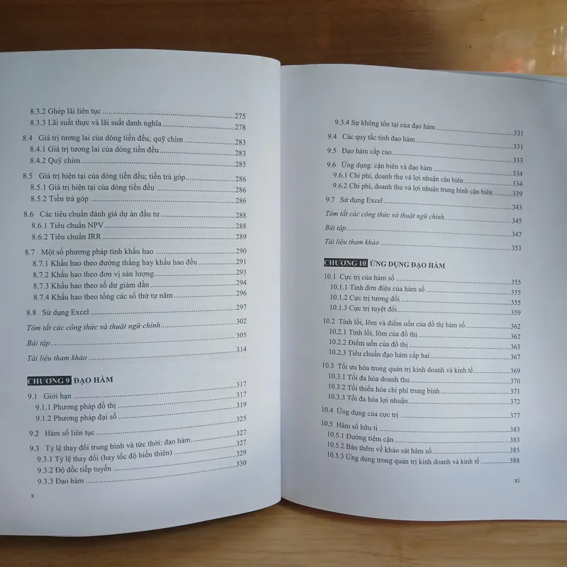 Toán Ứng Dụng Trong Quản Trị Kinh Doanh Và Kinh Tế - Cao Hào Thi chủ biên 736804