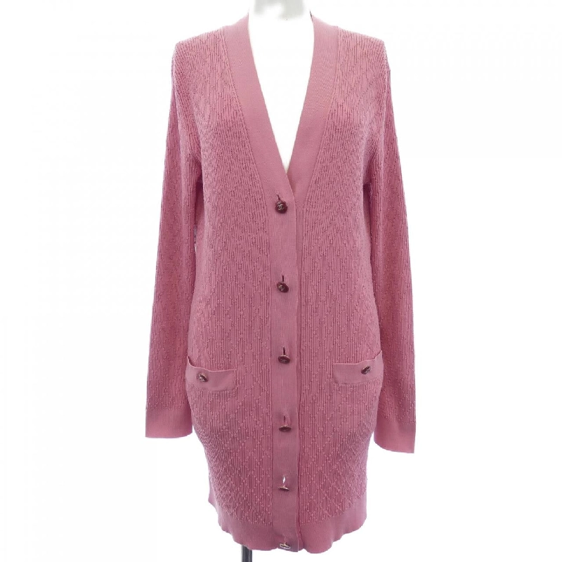 【Khuyến mãi】Áo cardigan dài CHANEL 647201