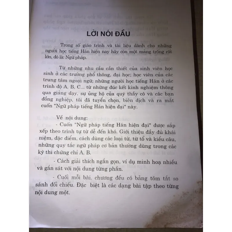 Thực Hành Ngữ Pháp Tiếng Hán Hiện Đại Nguyễn Hữu Trí 970496