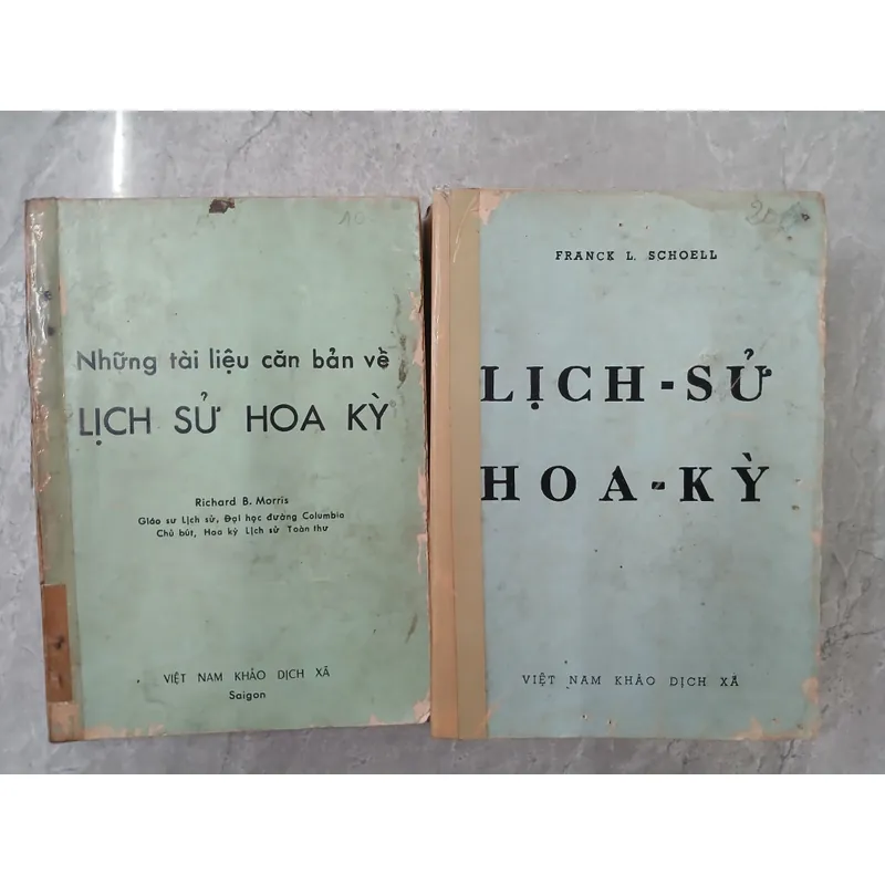 COMBO 2 CUỐN LỊCH SỬ HOA KỲ - FRANCK L. SCHOELL & RICHARD B. MORRIS 736272