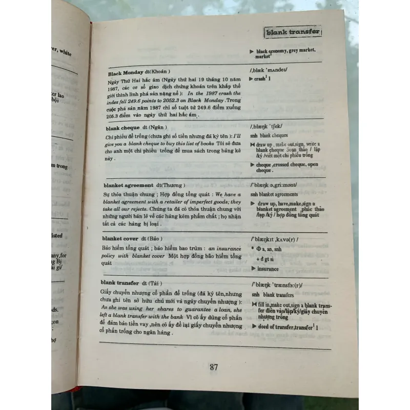 TỪ ĐIỂN QUẢN LÝ KINH DOANH TÀI CHÍNH ANH VIỆT (PHIÊN ÂM) - TRẦN NGỌC THỊNH (BIÊN DỊCH) 789857