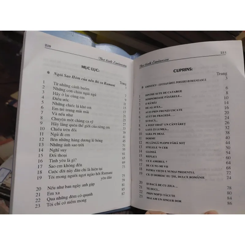 Sách: Thơ tình  (A3) Tác giả: Eminescu 696532