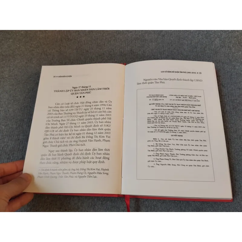 BIÊN NIÊN SỰ KIỆN LỊCH SỬ ĐẢNG BỘ QUẬN TÂN PHÚ (2003 - 2010) 727176