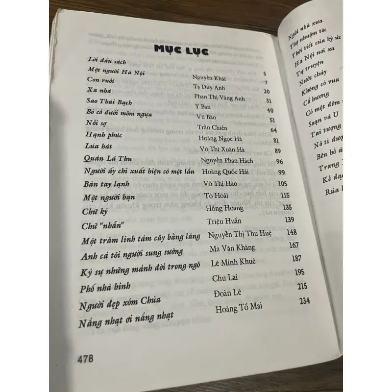 36 TRUYỆN NGẮN HAY - HÀ NỘI- NGUYỄN HUY THIỆP- TẠ DUY ANHNGUYỄN KHẢI, 576012