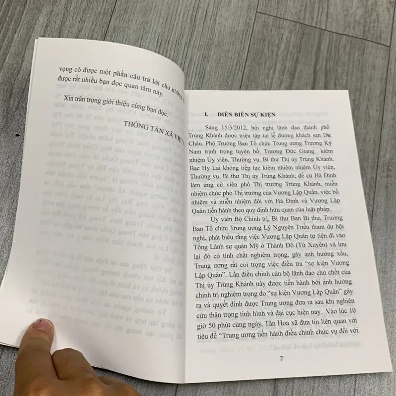 Sự kiện bạc hy lai và vấn đề nhân sự đại hội 18 đảng cộng sản trung quốc. 6a4 730511