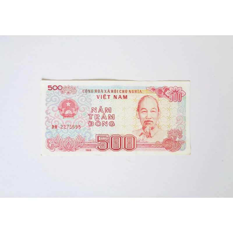 Tờ tiền 500 đồng xưa (DH 2275695) 377493