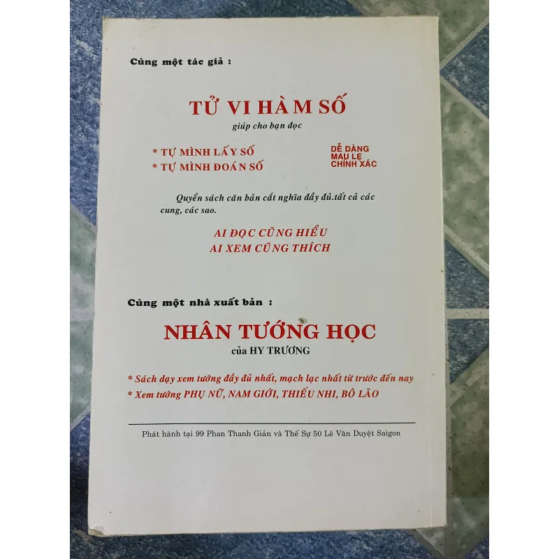 Tử vi tổng hợp - Nguyễn Phát Lộc 751467