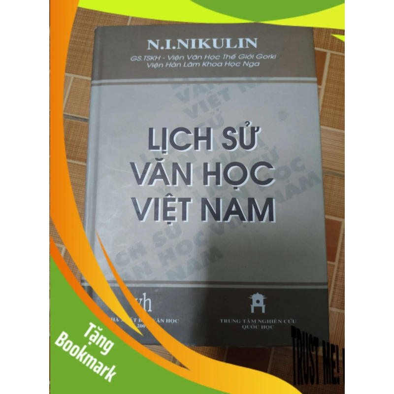 (TẶNG BOOKMARK) Lịch sử văn học Việt Nam - 2017 - 913 trang Lịch sử Việt Nam RBK2702 946966