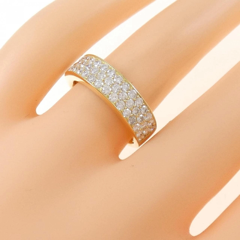 Nhẫn kim cương Pavé K18YG 1.00CT - Hàng hiệu Authentic 855943