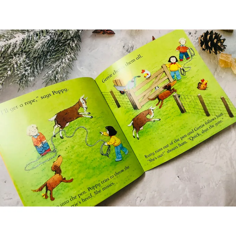 𝐔𝐬𝐛𝐨𝐫𝐧𝐞 𝐅𝐚𝐫𝐦𝐲𝐚𝐫𝐝 𝐓𝐚𝐥e Cuộc sống vui nhộn ở nông trại set 3 706190