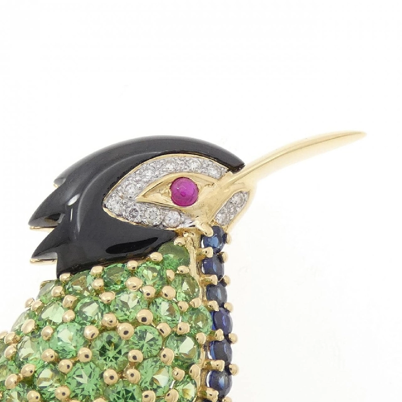 750YG/750WG Bông Cài Đá Màu - Hàng hiệu Chính hãng 872599