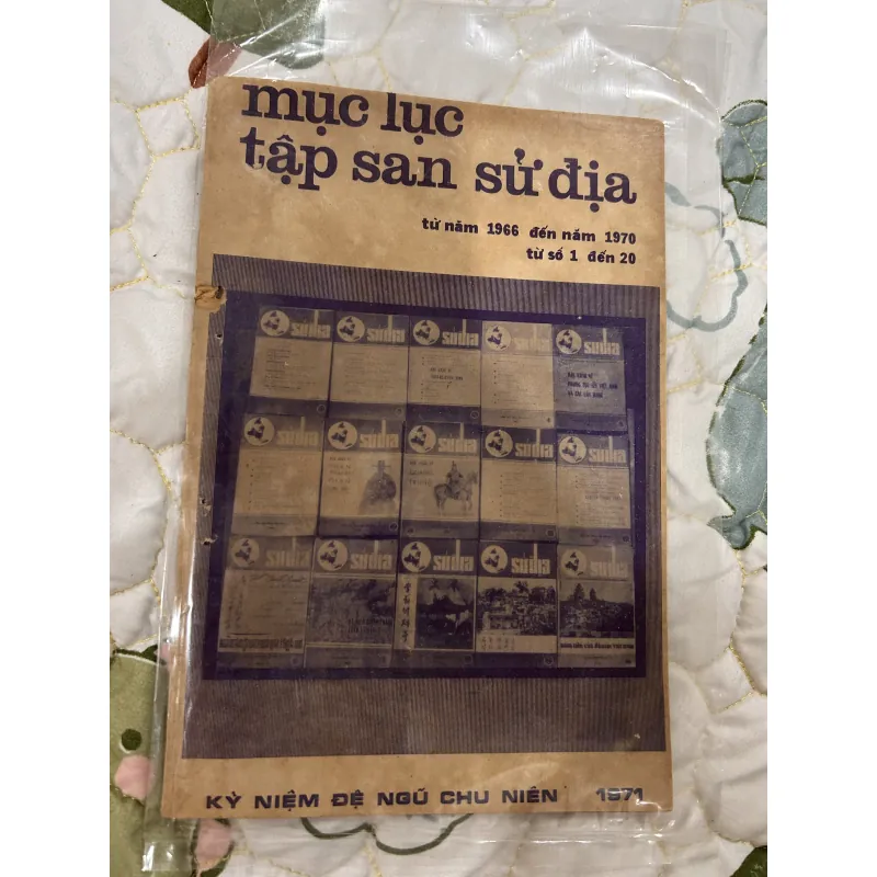 Mục lục tập san sử địa 1031877