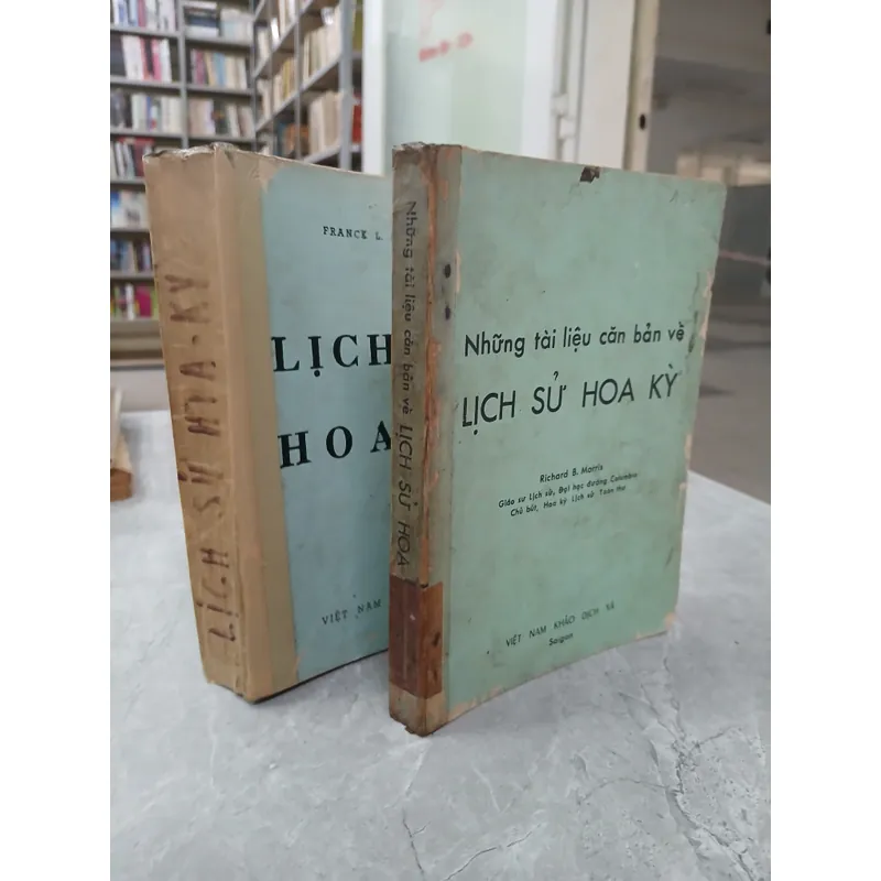 COMBO 2 CUỐN LỊCH SỬ HOA KỲ - FRANCK L. SCHOELL & RICHARD B. MORRIS 736272