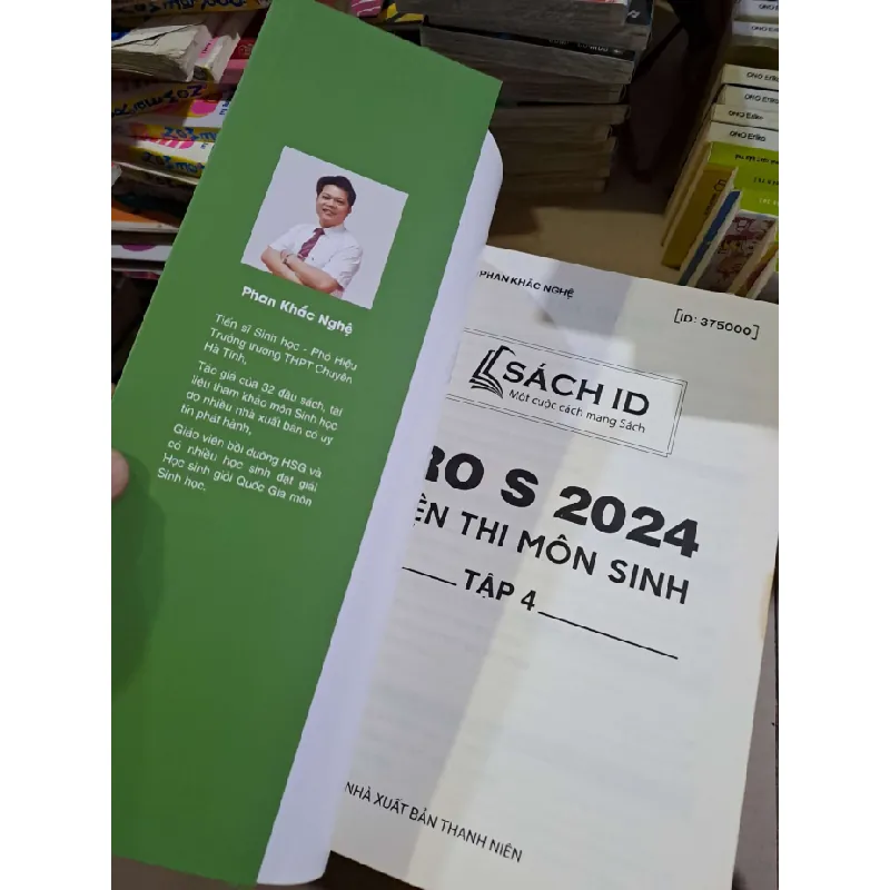 Luyện thi môn Sinh tập 4 - Phan Khắc Nghệ - 2023 mới 90% - SÁCH ĐỒNG GIÁ 29K - HCM0111 629556