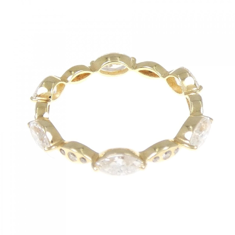 【Sản phẩm mới】Nhẫn kim cương vĩnh cửu K18YG 1.06CT 671843