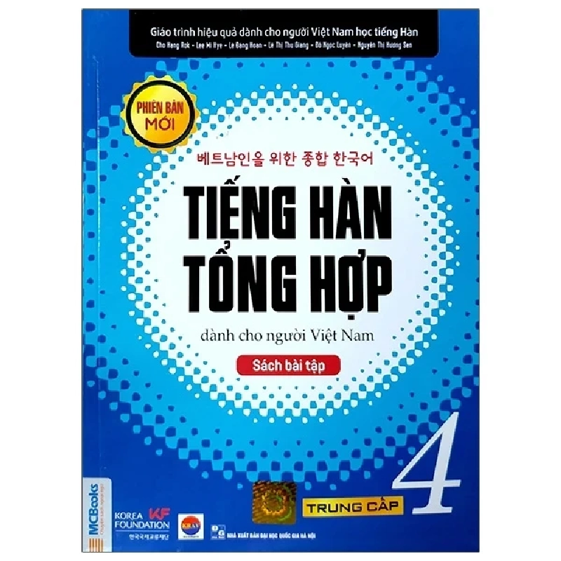 Tiếng Hàn Tổng Hợp Dành Cho Người Việt Nam - Trung Cấp 4 - Sách Bài Tập - Nhiều Tác Giả 285274