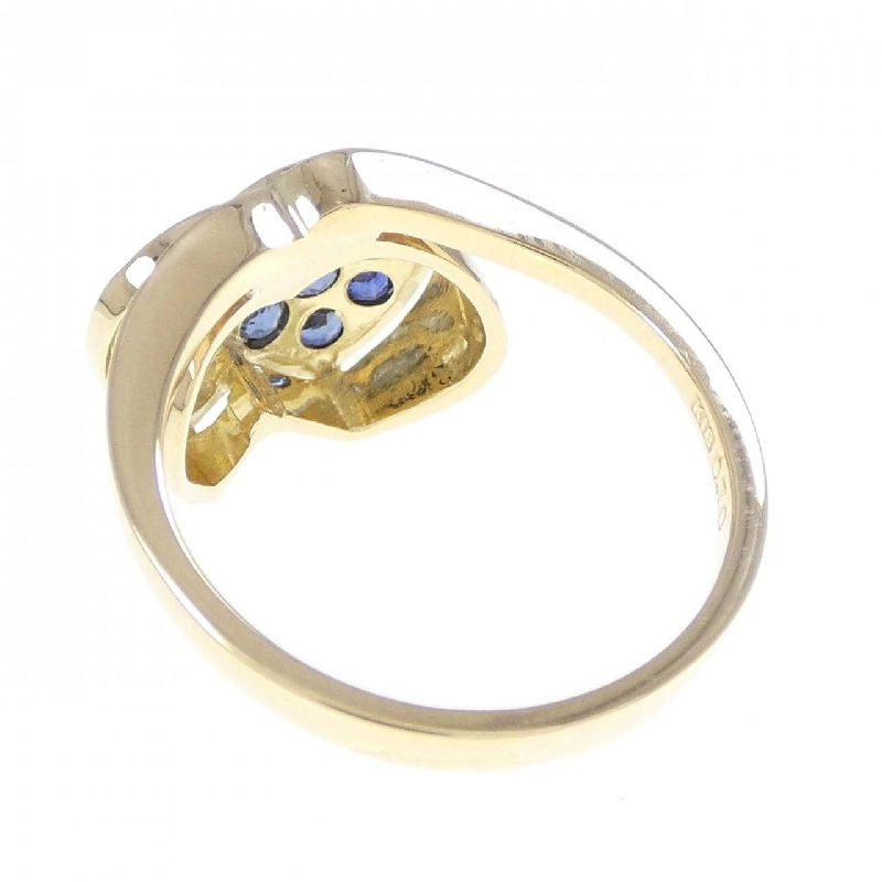 Nhẫn Sapphire K18YG 0.70CT - Hàng hiệu Chính hãng 854268