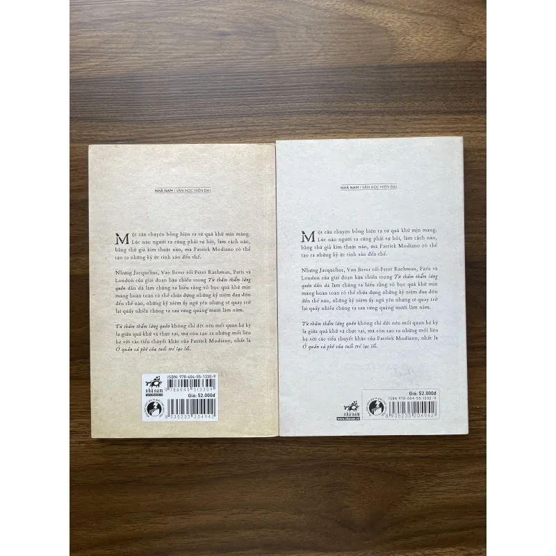 Từ thăm thẳm lãng quên - Patrick Modiano 971790