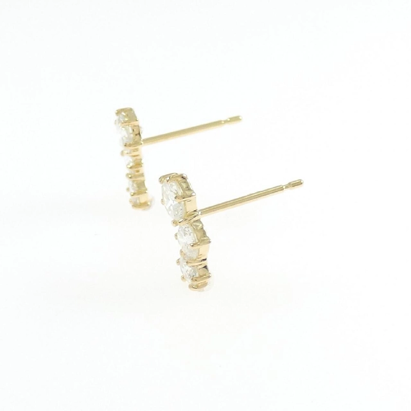 K18YG Bông tai kim cương 0.70CT - Hàng hiệu Chính hãng 868822