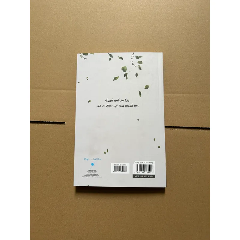 Nóng giận là bản năng, tĩnh lặng là bản lĩnh 717444