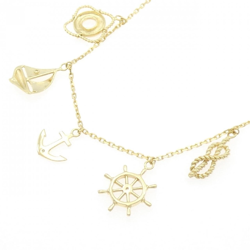 K18YG Dây chuyền kim cương - Hàng hiệu Authentic 864171