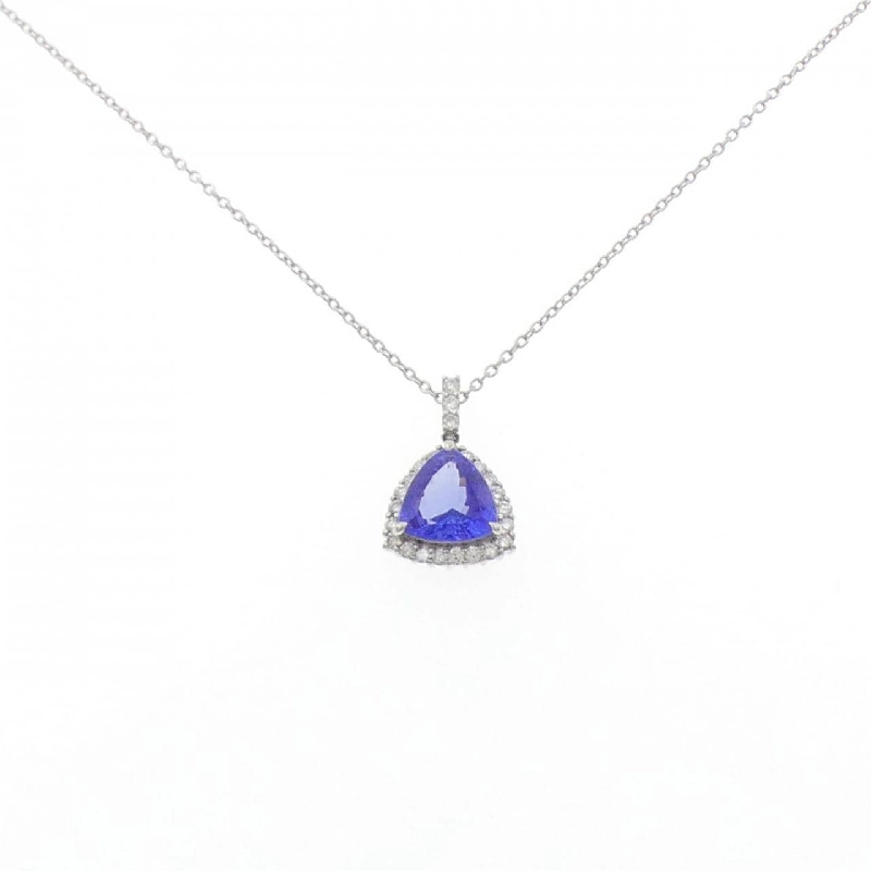 Dây chuyền Tanzanite PT900/PT850 3.23CT - Hàng hiệu Chính hãng 858555