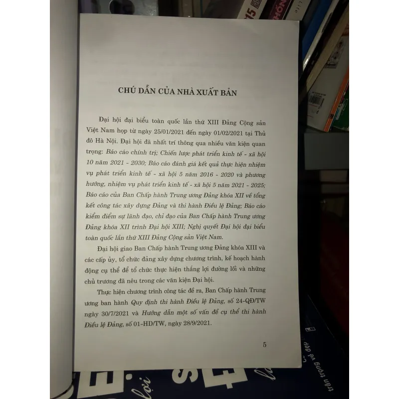 Điều lệ Đảng và một số quy định, hướng dẫn thi hành - Đảng cộng sản Việt Nam 716702